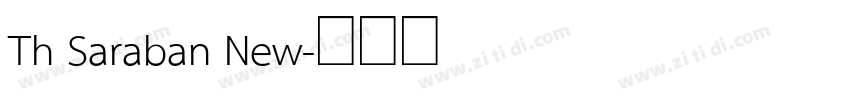 Th Saraban New字体转换